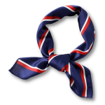 Foulard a Cheveux Bleu Blanc Rouge