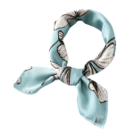 Foulard à Fleur Bleu pour Cheveux