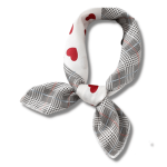 Foulard Cheveux imprimé Cœur