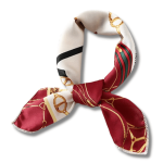 Foulard imprimé chaîne