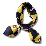 Foulard Jaune Moutarde et Noir